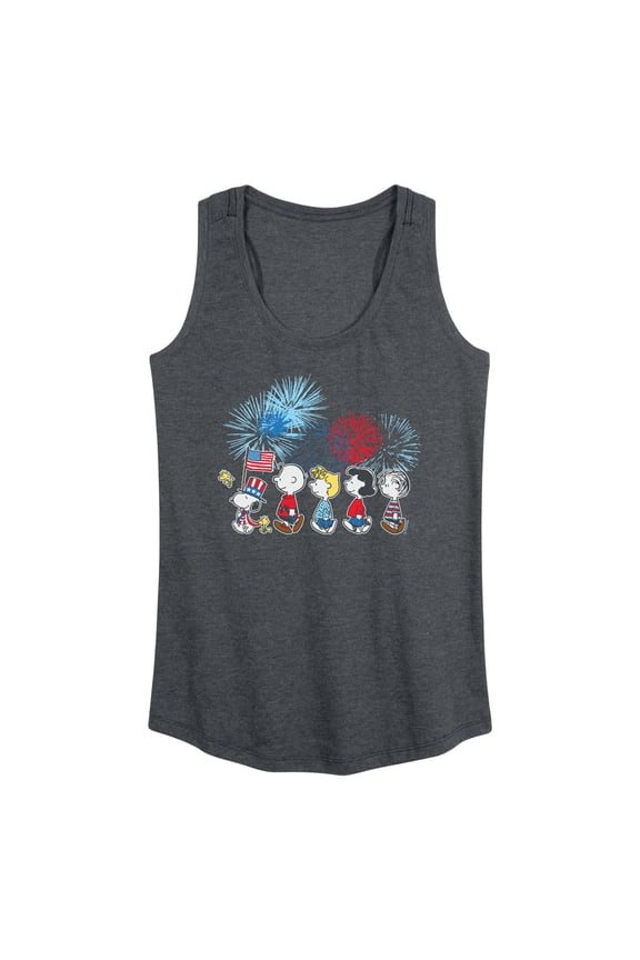 - USA Parade - Women's Racerback Graphic Tank