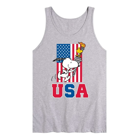 Peanuts - USA Torch - Men's Jersey Tank