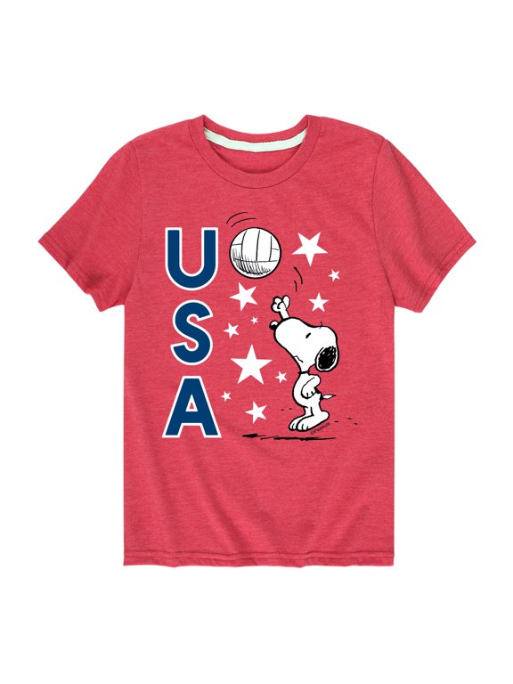 - USA Volleyball Boys' Short Sleeve Graphic T-Shirt