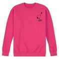 thumbnail image 1 of Peanuts - Valentine's Peanuts Snoopy Heart - Men's Crew Neck Fleece Pullover, 1 of 4