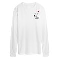 thumbnail image 1 of Peanuts - Valentine's Peanuts Snoopy Heart - Men's Long Sleeve T-Shirt, 1 of 1