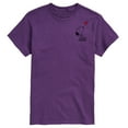 thumbnail image 1 of Peanuts - Valentine's Peanuts Snoopy Heart - Men's Short Sleeve Graphic T-Shirt, 1 of 4