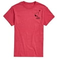 thumbnail image 1 of Peanuts - Valentine's Peanuts Snoopy Heart - Men's Short Sleeve Graphic T-Shirt, 1 of 6