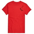 thumbnail image 1 of Peanuts - Valentine's Peanuts Snoopy Heart - Men's Short Sleeve Graphic T-Shirt, 1 of 5