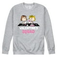 thumbnail image 1 of Peanuts - Valentine's Squad - Men's Crew Fleece, 1 of 5
