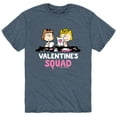 thumbnail image 1 of Peanuts - Valentine's Squad - Men's Short Sleeve Graphic T-Shirt, 1 of 5