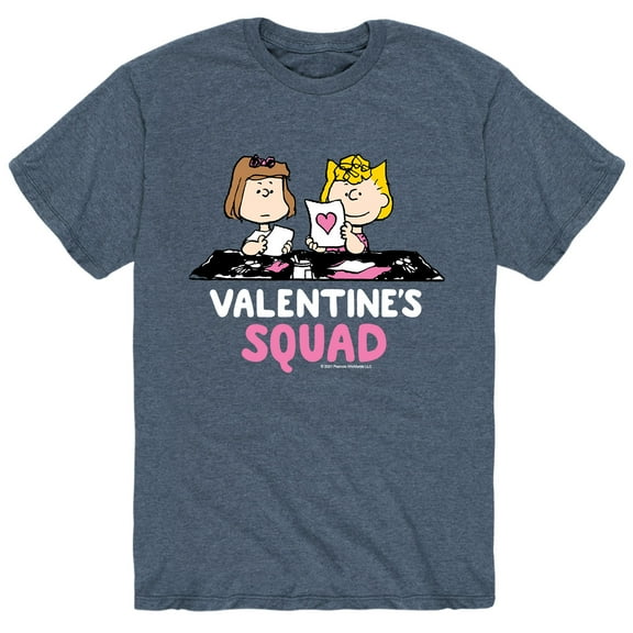 Peanuts - Valentine's Squad - Men's Short Sleeve Graphic T-Shirt