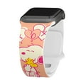 thumbnail image 1 of Peanuts Valentines HD Watch Band for Apple Watch - 42/44/45/49mm(46mm Series 10/11) Long Hugs & Kisses by Affinity Bands, 1 of 4