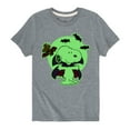 thumbnail image 1 of Peanuts - Vampire Snoopy - Toddler And Youth Short Sleeve Graphic T-Shirt, 1 of 6