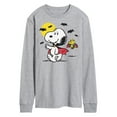 thumbnail image 1 of Peanuts - Vampire Snoopy Woodstock - Men's Long Sleeve T-Shirt, 1 of 5