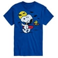 thumbnail image 1 of Peanuts - Vampire Snoopy Woodstock - Men's Short Sleeve Graphic T-Shirt, 1 of 5
