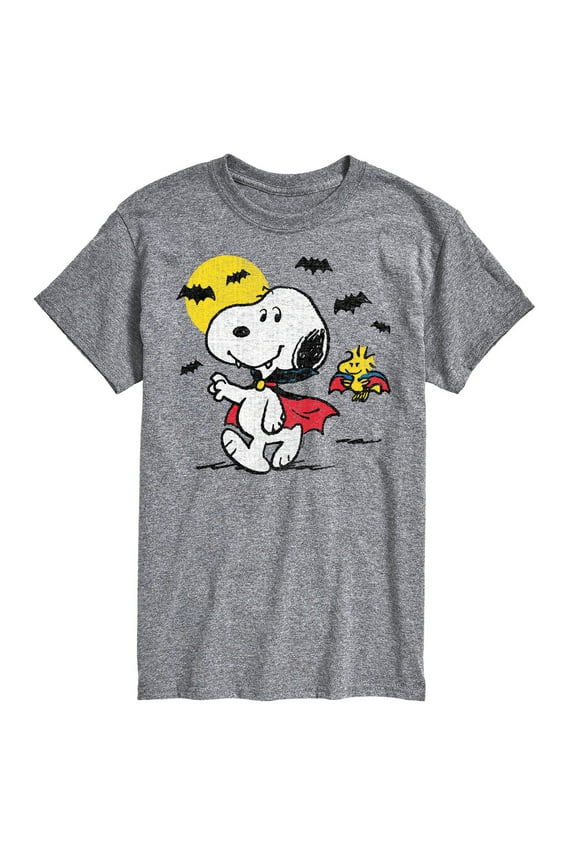 - Vampire Snoopy Woodstock - Men's Short Sleeve Graphic T-Shirt