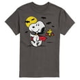 thumbnail image 1 of Peanuts - Vampire Snoopy Woodstock - Men's Short Sleeve Graphic T-Shirt, 1 of 5