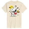 thumbnail image 1 of Peanuts - Vampire Snoopy Woodstock - Men's Short Sleeve Graphic T-Shirt, 1 of 5