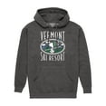 thumbnail image 1 of Peanuts - Vermont Ski Resort - Men's Fleece Pullover Hoodie, 1 of 6