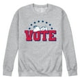 thumbnail image 1 of Peanuts - Vote Snoopy - Men's Crew Neck Fleece Pullover, 1 of 6