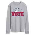 thumbnail image 1 of Peanuts - Vote Snoopy - Men's Long Sleeve T-Shirt, 1 of 6