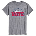 thumbnail image 1 of Peanuts - Vote Snoopy - Men's Short Sleeve Graphic T-Shirt, 1 of 6