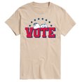 thumbnail image 1 of Peanuts - Vote Snoopy - Men's Short Sleeve Graphic T-Shirt, 1 of 6