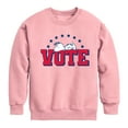 thumbnail image 1 of Peanuts - Vote Snoopy - Toddler & Youth Crewneck Fleece Sweatshirt, 1 of 5