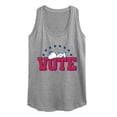 thumbnail image 1 of Peanuts - Vote Snoopy - Women's Racerback Tank Top, 1 of 6