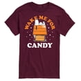 thumbnail image 1 of Peanuts - Wake Me For Candy - Men's Short Sleeve Graphic T-Shirt, 1 of 5