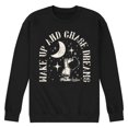 thumbnail image 1 of Peanuts - Wake Up And Chase Dreams - Men's Crew Neck Fleece Pullover, 1 of 6