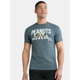 thumbnail image 1 of Peanuts Walking Men's & Big Men's Graphic Tee with Short Sleeves, Sizes S-3XL, 1 of 5