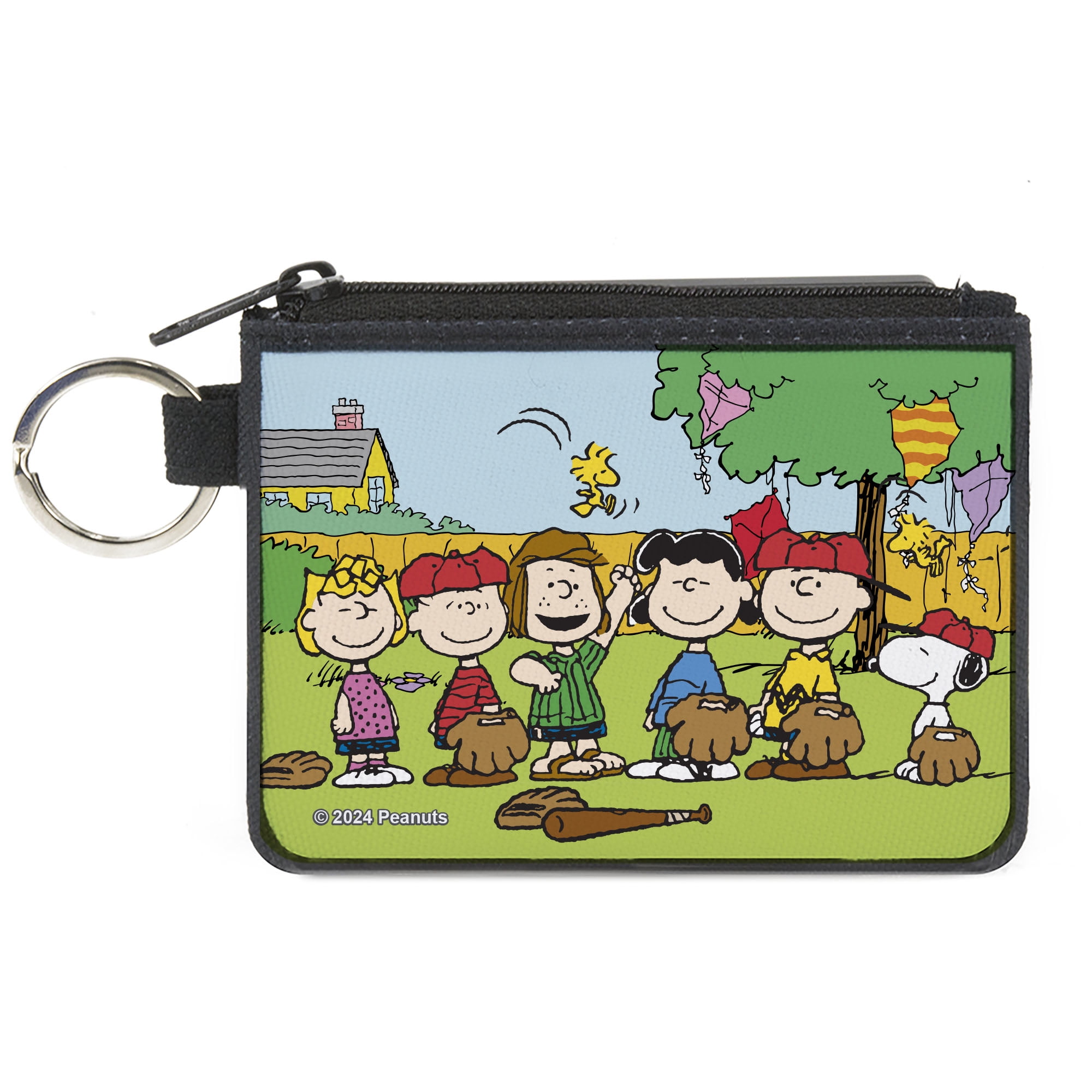 Peanuts Wallet, Coin Purse, Peanuts Gang Backyard Baseball Group