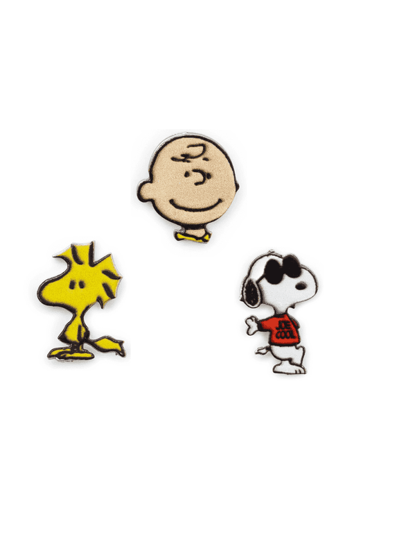 Peanuts Smart Watch Band Charm Set of 3 Charlie Brown, Joe Cool, Woodstock