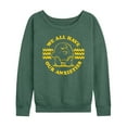 thumbnail image 1 of Peanuts - We All Have Our Anxieties - Women's Lightweight French Terry Long Sleeve Shirt, 1 of 6