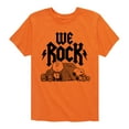 thumbnail image 1 of Peanuts - We Rock Charlie Brown And Snoopy - Toddler And Youth Short Sleeve Graphic T-Shirt, 1 of 5