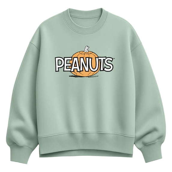 Peanuts - What Costume? Oversized Fleece Crew Sweatshirt