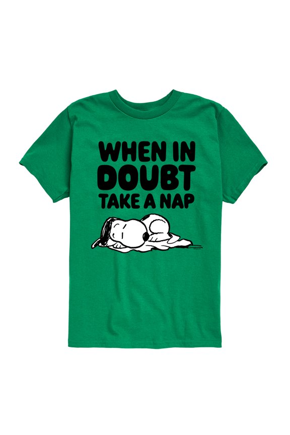 - When In Doubt Take A Nap - Toddler And Youth Short Sleeve Tee