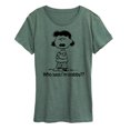 thumbnail image 1 of Peanuts - Who Says I'm Crabby Lucy - Women's Short Sleeve Graphic T-Shirt, 1 of 6