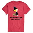 thumbnail image 1 of Peanuts - Witch Way To The Candy - Men's Short Sleeve Graphic T-Shirt, 1 of 5