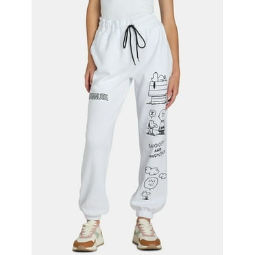 Peanuts Women's Graphic Doodle Joggers