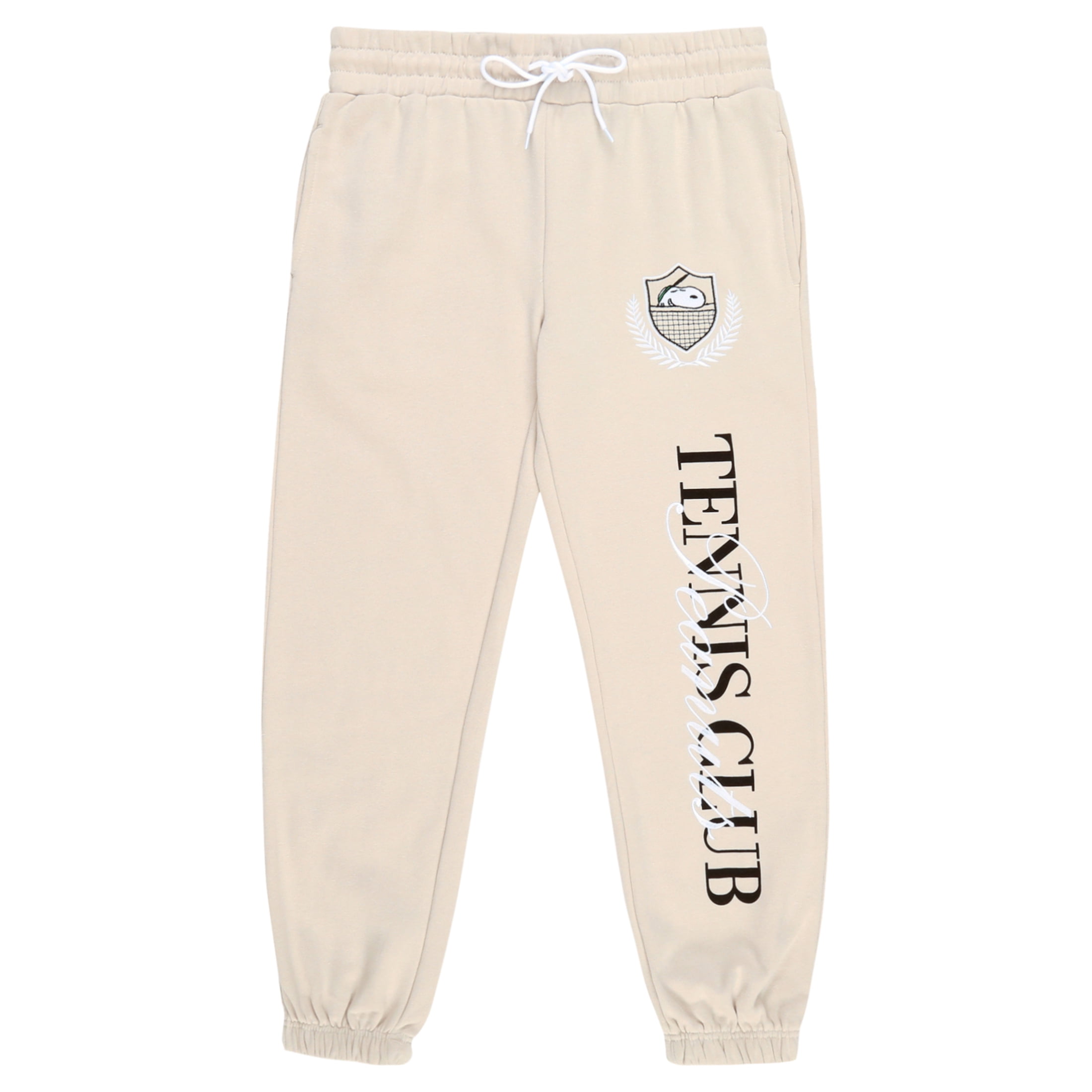 Peanuts Women's Juniors Licensed Tennis Club Sweatpants