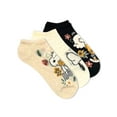 thumbnail image 1 of Peanuts Women's No-Show Socks, 3-Pack, Size 4-10, 1 of 8