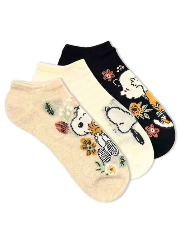 Women's No-Show Socks, 3-Pack, Size 4-10