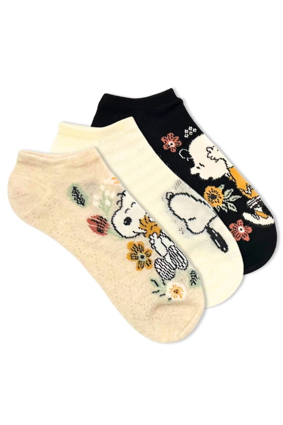 Women's No-Show Socks, 3-Pack, Size 4-10