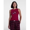 Peanuts Women's and Women's Plus Size Snoopy Ghost Stories Sleep Tank Top, Sizes XS-2X