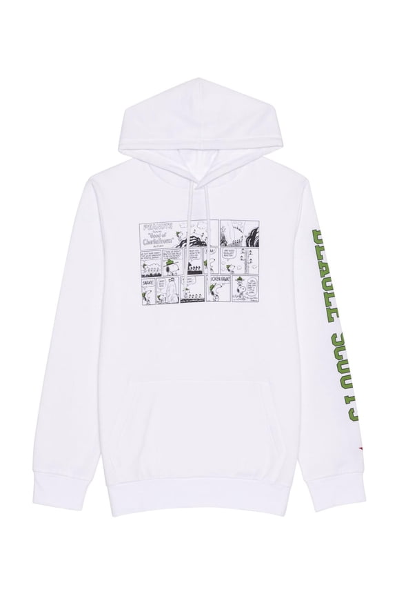 Womens Beagle Scouts Hoodie Sweatshirt, Green, X-Large