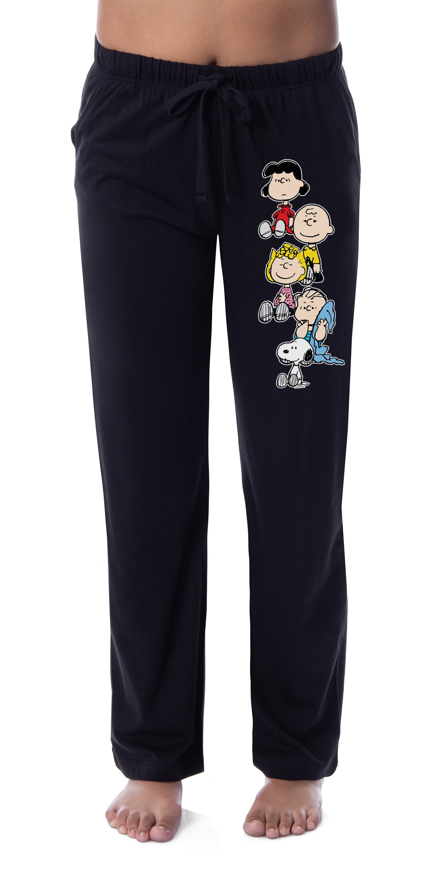 Peanuts Womens' Charlie Brown Snoopy Lucy Sally Linus Sleep Pajama ...