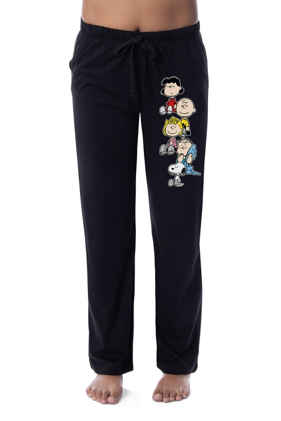 Peanuts Womens' Charlie Brown Snoopy Lucy Sally Linus Sleep Pajama Pants