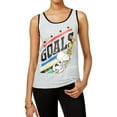 thumbnail image 1 of Peanuts Womens Olympics Goals Tank Top, Grey, Juniors, X-Small, 1 of 2