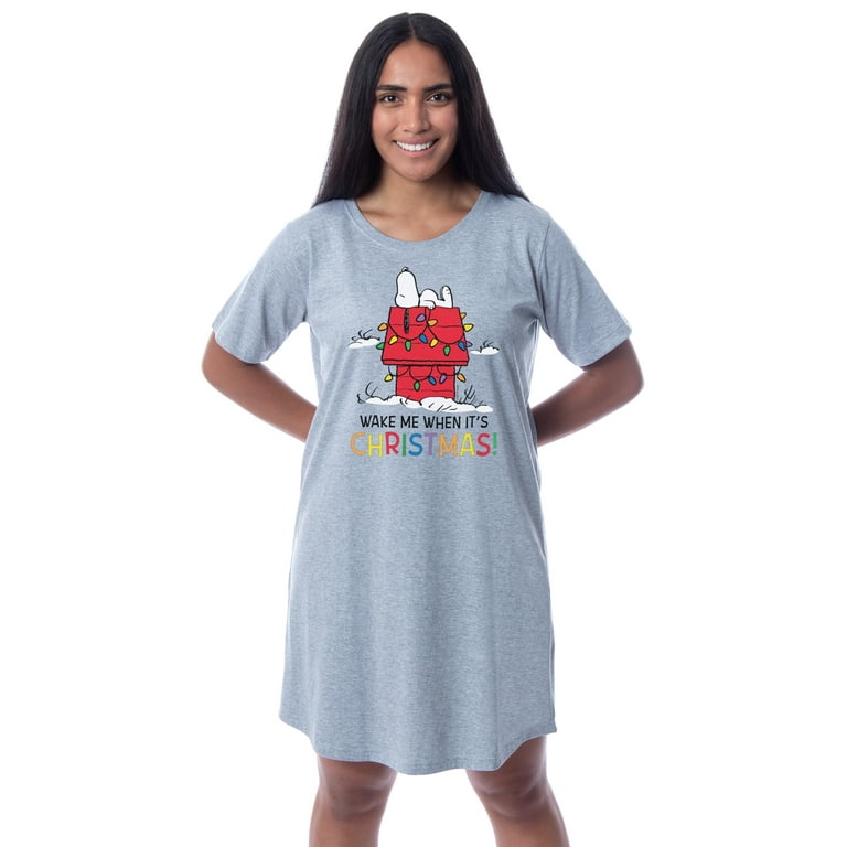 Women's snoopy nightgown hotsell