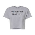 thumbnail image 1 of Peanuts - Woodstock 1969 - Juniors Cropped Cotton Blend T-Shirt, 1 of 6