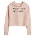 thumbnail image 1 of Peanuts - Woodstock 1969 - Juniors Cropped Pullover Hoodie, 1 of 6