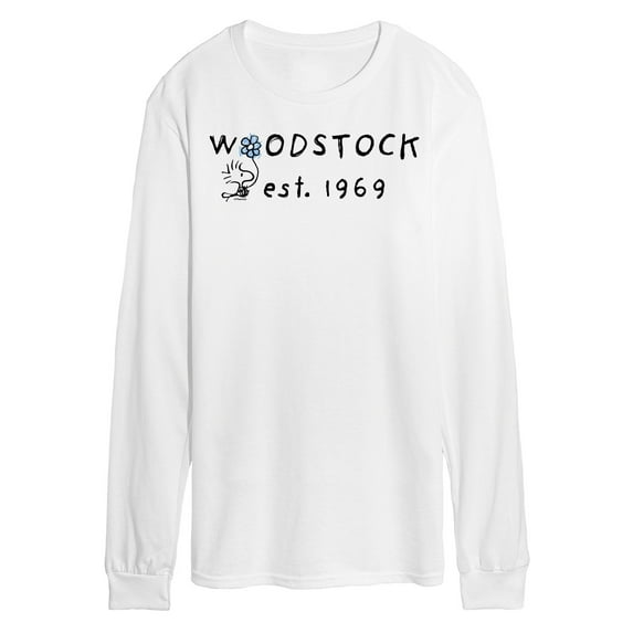 Peanuts - Woodstock 1969 - Men's Long Sleeve T-Shirt